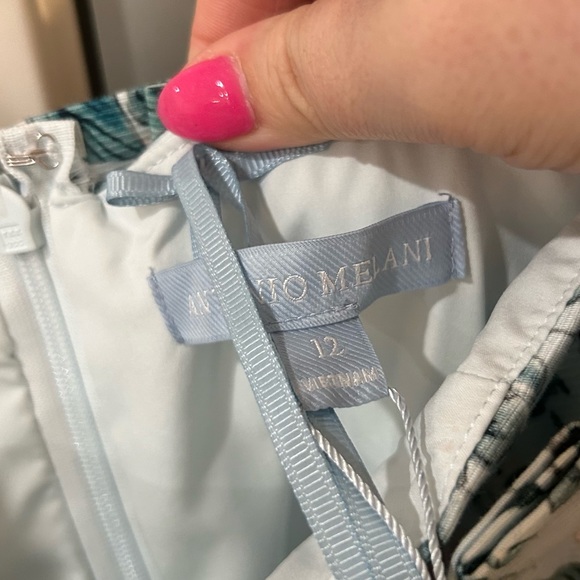 NWT Antonio Melani Pippa Floral Fit & Flare Peplum Dress - Picture 9 of 9